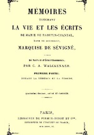 [Gutenberg 50083] • Mémoires touchant la vie et les écrits de Marie de Rabutin-Chantal, (1/6)